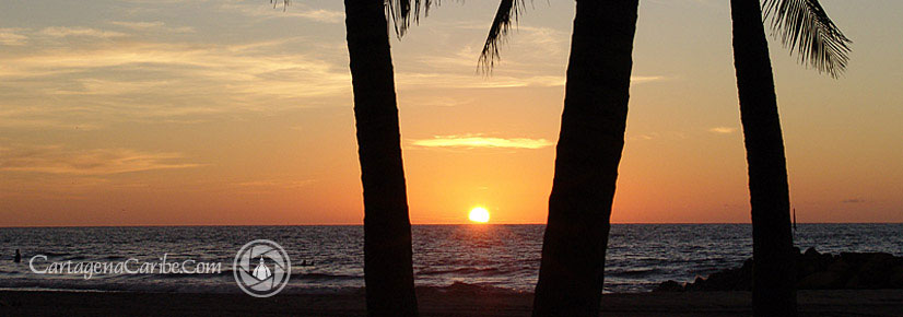 Sunset in Bocagrande