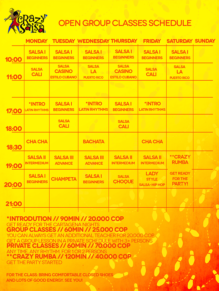 Horarios